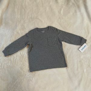 Carter’s pocket long sleeved tee